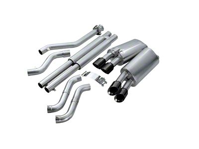 Corsa Performance 1996-1996 Cat-Back Exhaust w/ Twin 3.5in Black Tips 96-96 - 14118BLK
