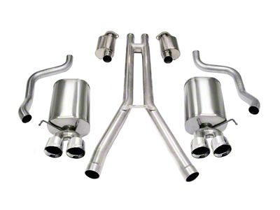 Corsa Performance 2004-2008 Cadillac XLR 4.6L Polished Sport Cat-Back Exhaust - 14156