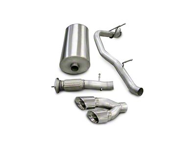 Corsa Performance 2007-2010 Cadillac Escalade 6.2L V8 Polished Sport Cat-Back Exhaust - 14202