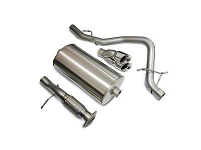 Corsa Performance 2007-2008 Chevrolet Tahoe 5.3L V8 Polished Sport Cat-Back Exhaust - 14207