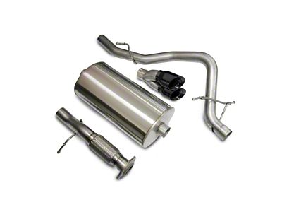 Corsa Performance 2007-2008 Chevrolet Tahoe 5.3L V8 Black Sport Cat-Back Exhaust - 14207BLK