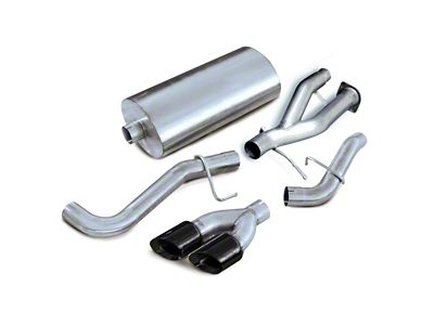 Corsa Performance 2002-2006 Cat-Back Exhaust w/Black Twin 4in Tips 02-06 Cadillac - 14220BLK