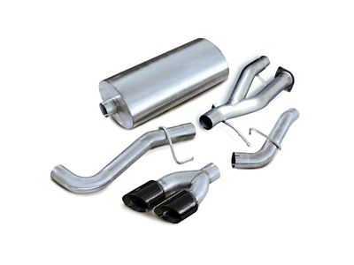 Corsa Performance 2002-2006 Cadillac Escalade 6.0L V8 3in Cat-Back Single Side - 14222BLK