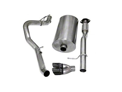 Corsa Performance 2007-2009 Chevrolet Avalanche 6.0L V8 3in Cat-Back Single Side - 14246BLK