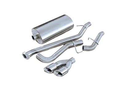 Corsa Performance 2002-2006 Chevrolet Avalanche 5.3L V8 Polished Sport Cat-Back Exhaust - 14250