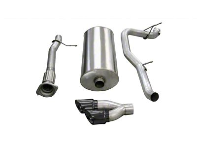 Corsa Performance 2007-2010 Cadillac Escalade 6.2L V8 3in Cat-Back Single Side - 14298BLK