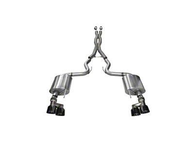 Corsa Performance 2015-2017 Ford Mustang GT 5.0 3in Cat Back Exhaust - 14337BLK