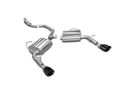 Corsa Performance 2011-2014 Chrysler 200/Dodge Avenger V6 Black Sport Cat-Back Exhaust - 14413BLK
