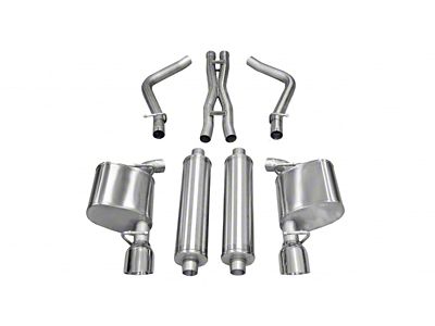 Corsa Performance 2011-2013 Chrysler 300 R/T 5.7L V8 Polished Sport Cat-Back - 14535