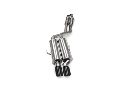Corsa Performance 1992-1999 BMW 325i/is Coupe E36 Black Sport Cat-Back Exhaust - 14553BLK