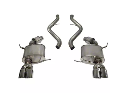 Corsa Performance 2008-2012 BMW M3 Convertible E93 Polished Sport Cat-Back Exhaust - 14568