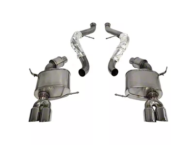 Corsa Performance 2008-2012 BMW M3 E90 Polished Sport Cat-Back Exhaust - 14569