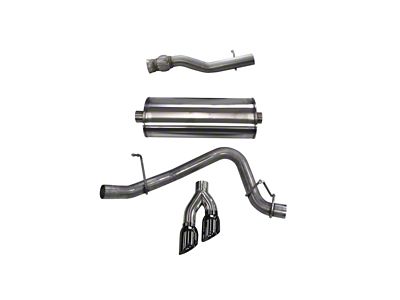 Corsa Performance 2015-2020 GMC Yukon Denali XL 6.2L V8 3in Cat-Back - 14749BLK