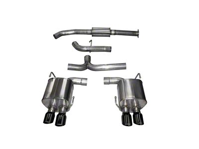 Corsa Performance 2015-2021 Subaru WRX Cat Back Exhaust Black Quad 3.5in - 14857BLK