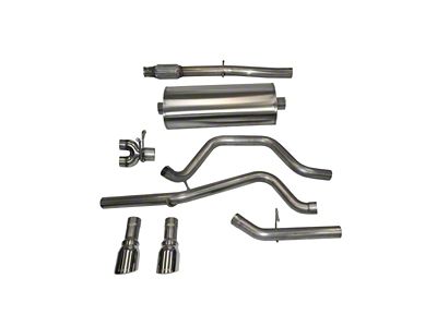 Corsa Performance 14-19 GMC Sierra/Chevy Silv 1500 Crew Cab/Std. Bed 5.3L - 14870