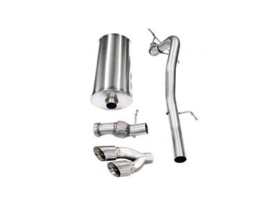 Corsa Performance 2011-2014 Cadillac Escalade 6.2L V8 Polished Sport Cat-Back Exhaust - 14878