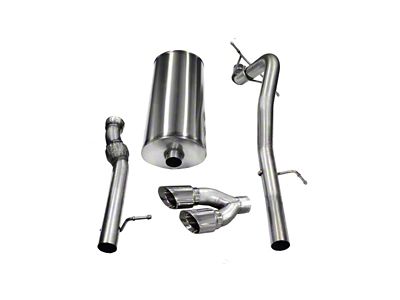 Corsa Performance 2011-2014 Cadillac Escalade ESV 6.2L V8 Polished Sport Cat-Back - 14882