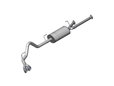 Corsa Performance 2011-2021 Toyota Tundra Double Cab/Crew Max 5.7L V8 Polished - 14916