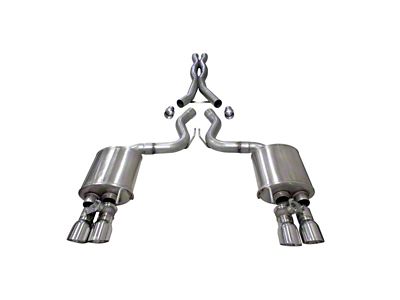 Corsa Performance 2018-2023 Ford Mustang GT Fastback 5.0L 3in Cat-Back System - 21001