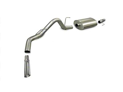 Corsa Performance 2009-2010 Ford F-150 4.6L V8 Polished Sport Cat-Back Exhaust - 24310