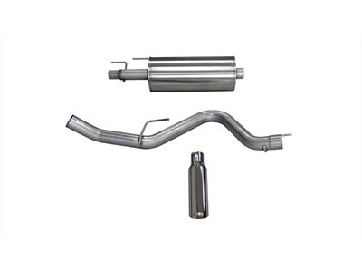 Corsa Performance 2015-2020 Ford F-150 EcoBoost Cat-Back Single Side Exit w/ - 24836
