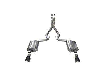 Corsa Performance 2015-2017 Ford Mustang GT 5.0 3in Cat Back Exhaust - 14332BLK