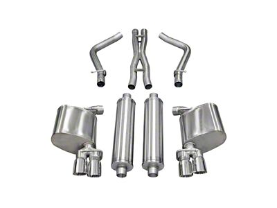 Corsa Performance 2011-2014 Dodge Charger R/T 5.7L V8 Polished Xtreme Cat-Back - 14522