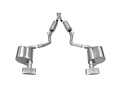Corsa Performance 2011-2014 Dodge Challenger R/T 5.7L V8 Polished Xtreme Cat-Back - 14529