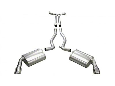 Corsa Performance 2010-2013 Chevrolet Camaro Convertible SS 6.2L V8 Manual Polished - 14954
