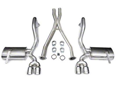 Corsa Performance 1997-2004 Chevrolet Corvette C5 Z06 5.7L V8 Polished Xtreme - 14114