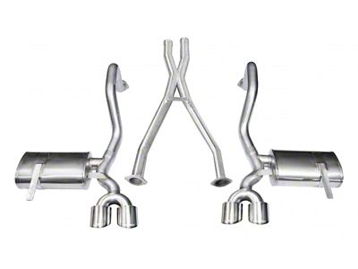 Corsa Performance 1997-2004 Chevrolet Corvette C5 Z06 5.7L V8 Polished Xtreme - 14962