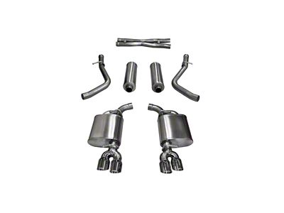 Corsa Performance 15-16 Dodge Challenger Xtreme Cat-Back Dual Rear Exit with - 14985