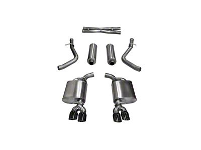 Corsa Performance 2015-2016 Dodge Challenger Xtreme Cat-Back Dual Rear Exit with - 14985BLK