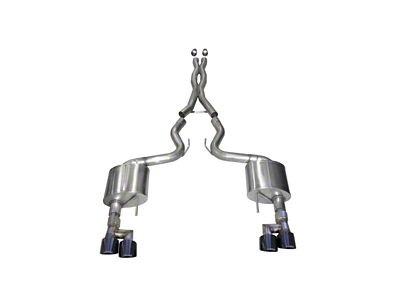 Corsa Performance 18-23 Ford Mustang 5.0L V8 3in Xtreme Cat-Back Dual - 21040BLK