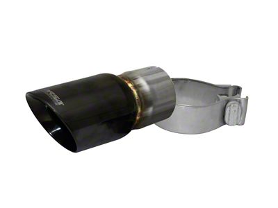 Corsa Performance Single Universal 2.5in Inlet / 3in Outlet Black PVD - TK001BLK