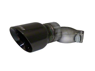 Corsa Performance Single Universal 2.5in Inlet / 3.5in Outlet Black PVD - TK002BLK