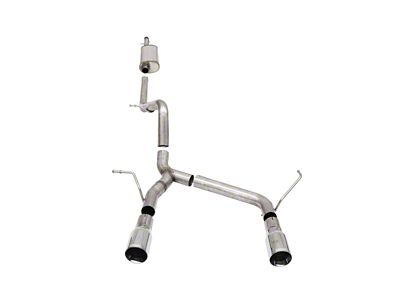 Corsa Performance 2007-2018 Jeep Wrangler JKU 3.6L Sport 2.75in Cat-Back Exhaust - 21122