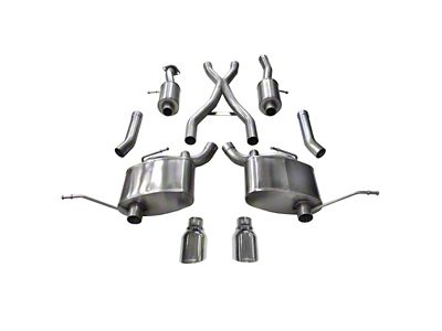 Corsa Performance 2011-2021 Jeep Grand Cherokee 3.6L Dual Rear Exit Sport - 14980