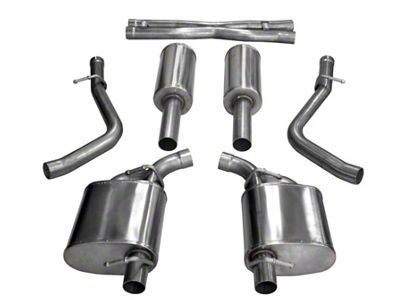Corsa Performance 2015-2023 Dodge Challenger 3.6L 2.5in Cat-Back Dual Rear Exit - 21066