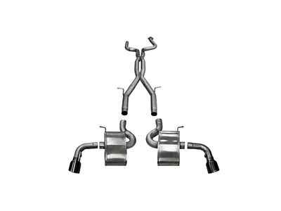 Corsa Performance 16-18 Chevy Camaro SS Xtreme 2.75in Cat-Back Dual Rear - 14773BLK