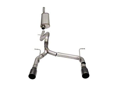 Corsa Performance 2018-2024 Jeep Wrangler JLU 3.6L 2.75in Sport Cat-Back Exhaust - 21124BLK