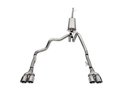 Corsa Performance 19-23 Chevrolet Silverado 1500 Cat-Back Dual Rear Exit with - 21202