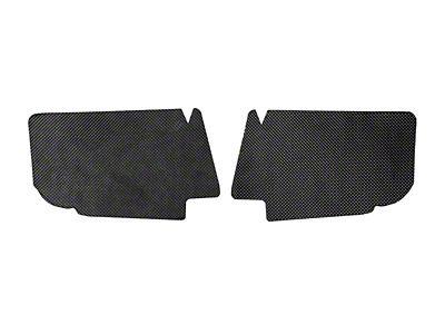 Corsa Performance 20-21 Chevrolet Corvette Black Out Heat Protection Shields - AC010