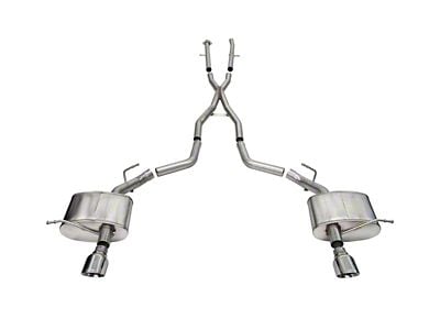 Corsa Performance 2011-2024 Dodge Durango Xtreme 2.5in Cat-Back Dual Rear Exit - 21186