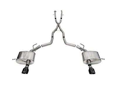 Corsa Performance 2011-2024 Dodge Durango Xtreme 2.5in Cat-Back Dual Rear Exit - 21186BLK