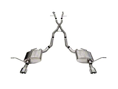 Corsa Performance 2011-21 Jeep Grand Cherokee Xtreme 2.5in Cat-Back Dual Rear - 21187