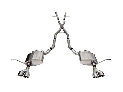 Corsa Performance 2014-2021 Jeep Grand Cherokee Xtreme 2.5in Cat-Back Dual Rear - 21188