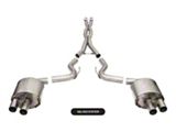 Corsa Performance 2015-2020 Ford Mustang GT350/R 5.2L V8 Dual Rear Cat-Back- 21096