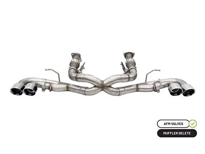 Corsa Performance 20-24 Corvette C8 3in Xtreme Cat-Back Exhaust 4.5in Pol - 21102