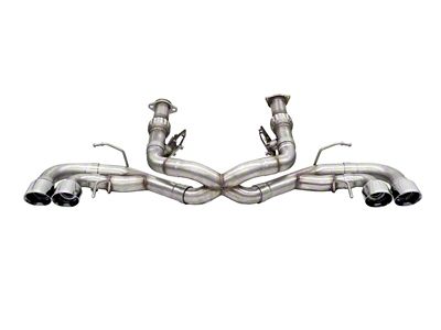 Corsa Performance 2020-24 Corvette C8 3in Xtreme Cat-Back Exhaust 4.5in Pol - 21104